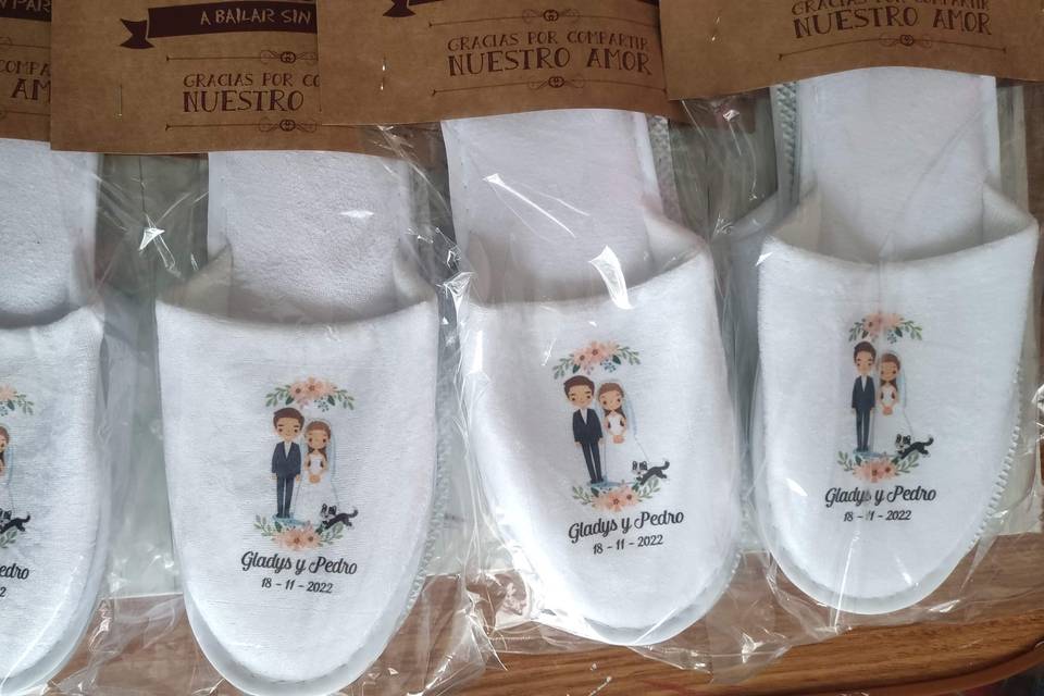 Pantuflas personalizadas