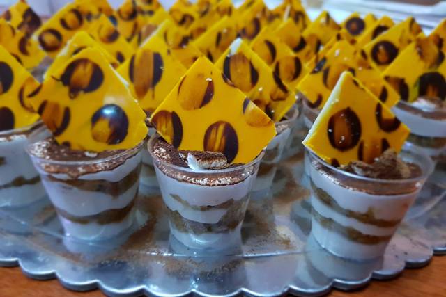 Postres en vasitos, shots