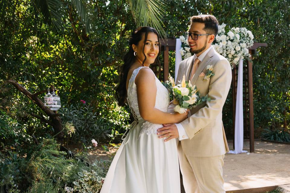 Boda para Barbara y Alejandro