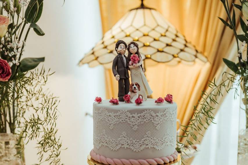 Wedding Cake y Cupcakes