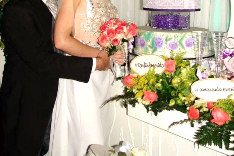 Wedding cake y novios