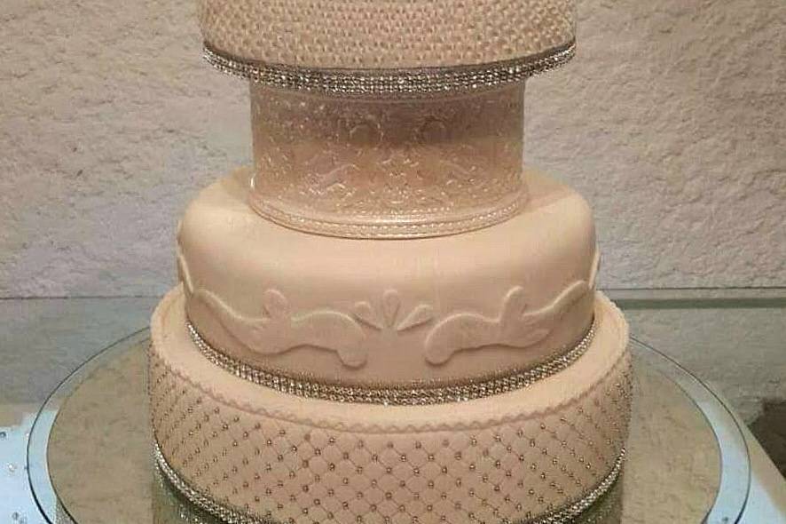 Wedding Cake 80 porciones