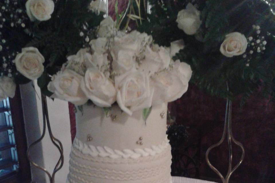 Wedding cake 50 porciones