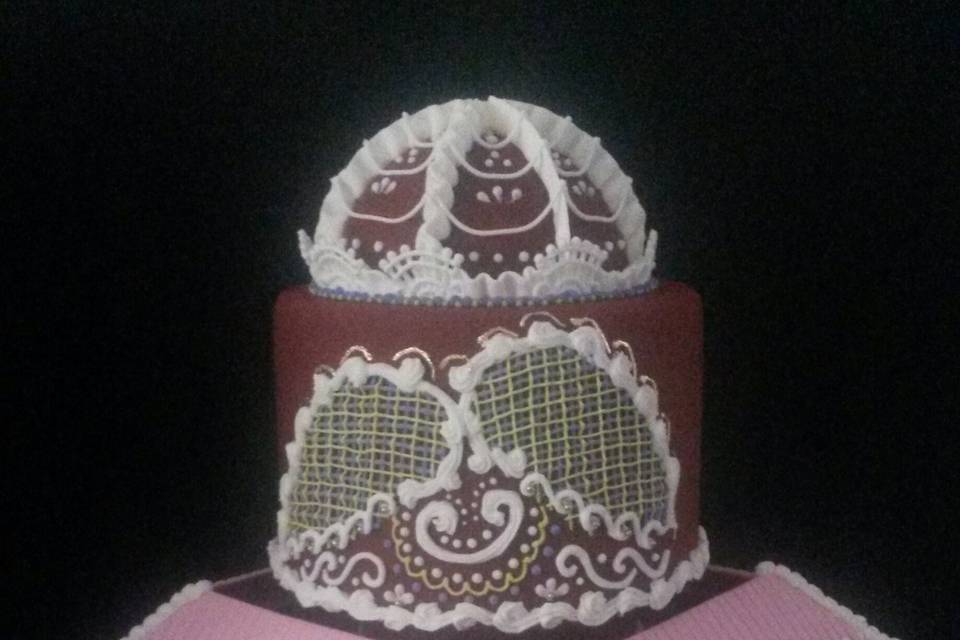 Wedding cake 30 porciones