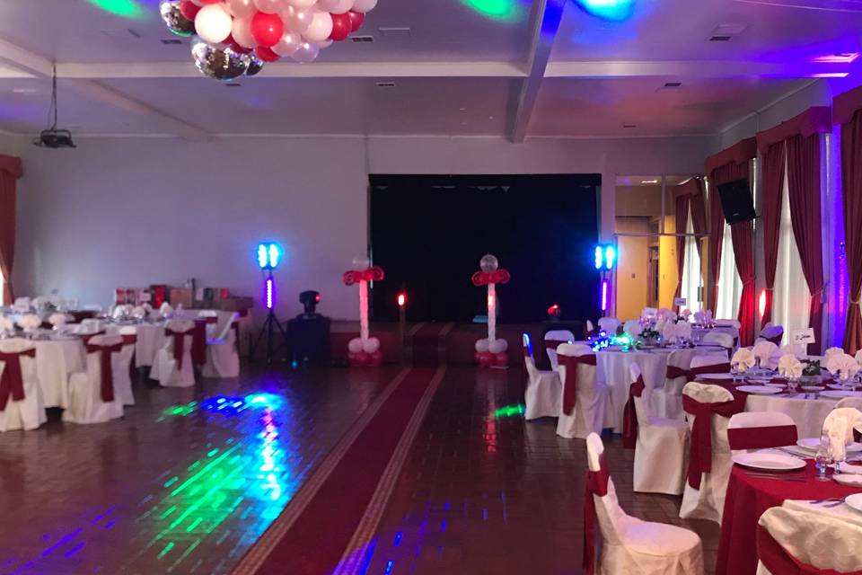 Ideal para el salón de eventos