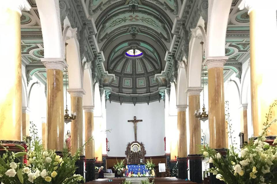 Decoración Iglesia Valparaiso