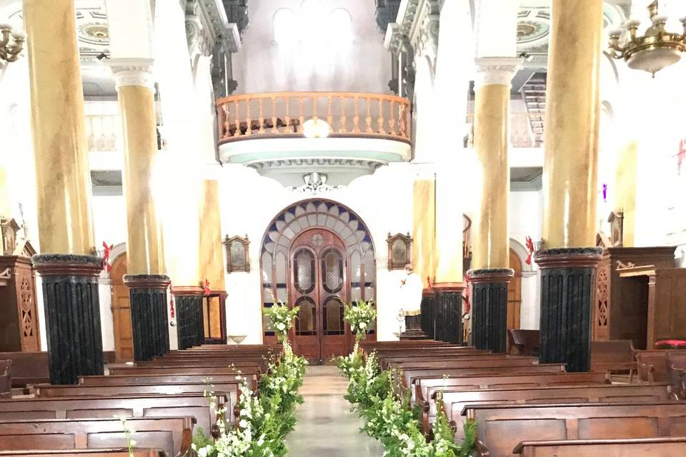 Decoración Iglesia Valparaiso