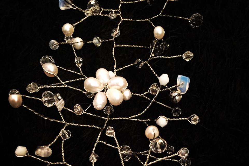 Cristales, perlas y piedras