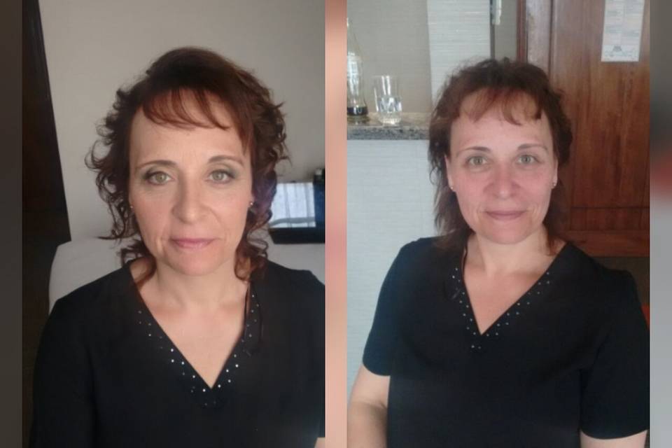Caro Labrín make-up