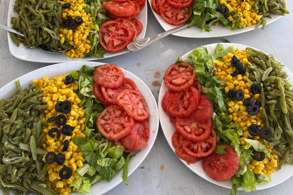 Ensaladas fracaso de la huerta