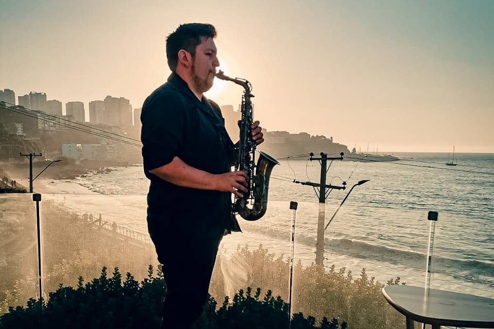 Saxofón y Mar