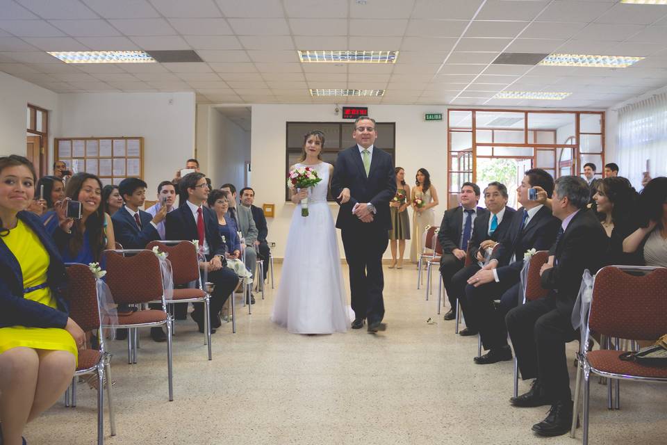 Entrada de la novia