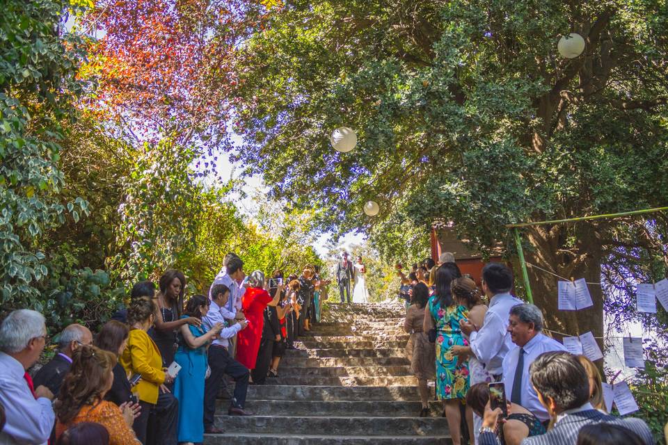 Entrada de los novios