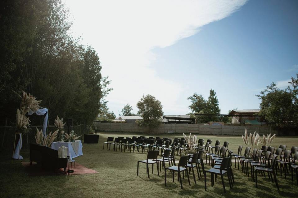 Panorámica ceremonia
