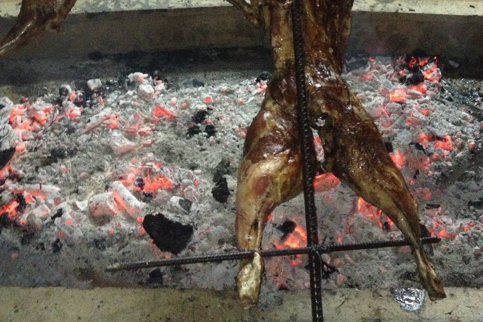 Asado al palo