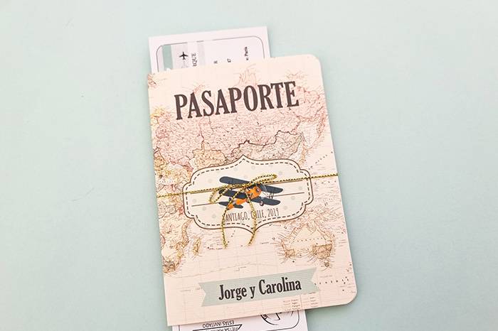 Pasaporte con voucher