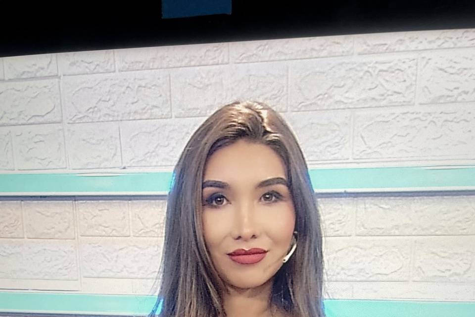 Conductora de televisión