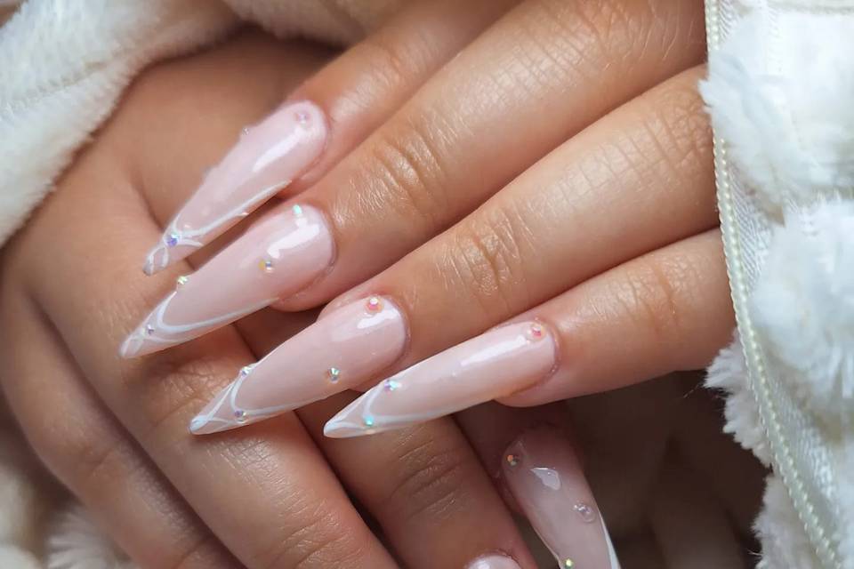 Uñas nude