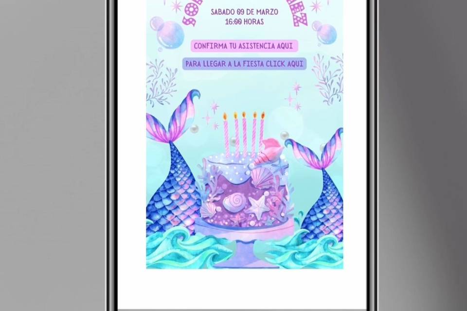 Invitación cumpleaños