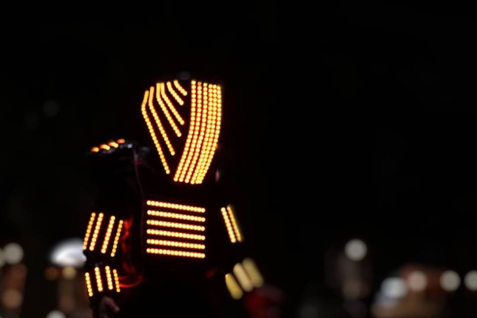 Robot led