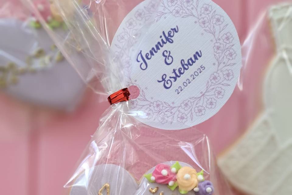 Galletas recuerdo invitados