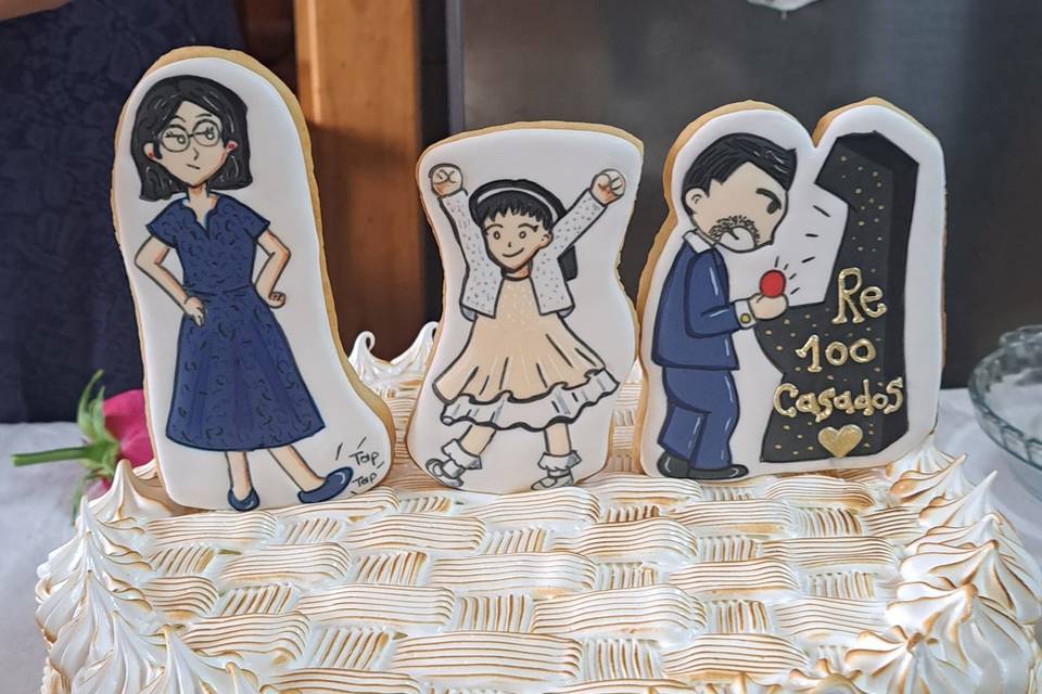Galletas Topper matrimonio
