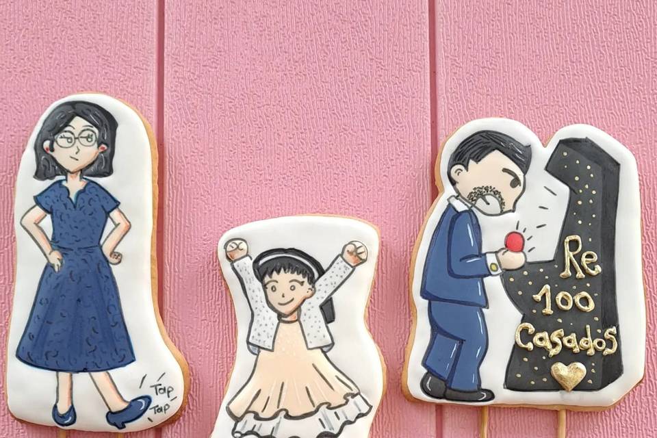 Galletas Topper matrimonio