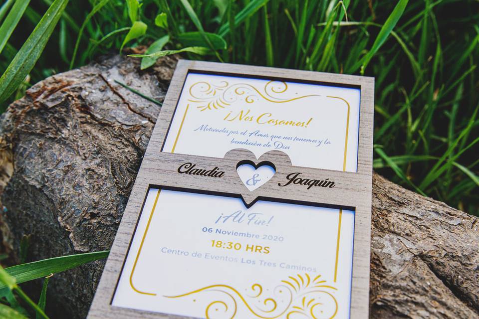 Invitación matrimonio