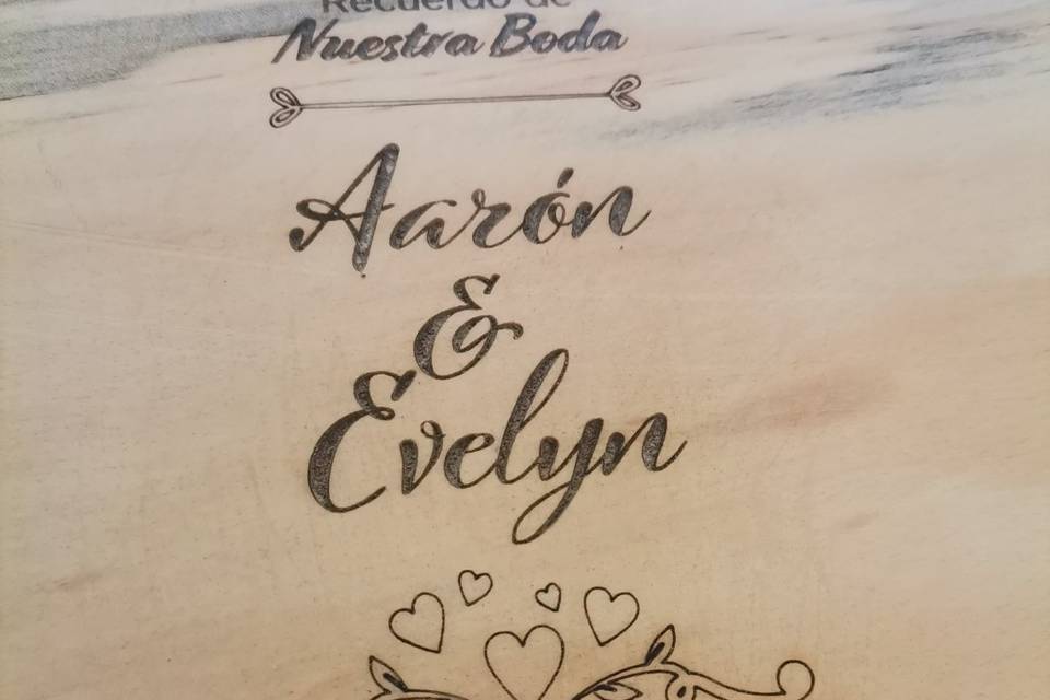 Recuerdo para matrimonio