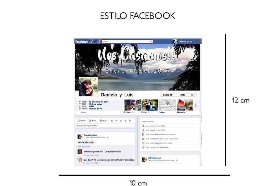 Estilo facebook