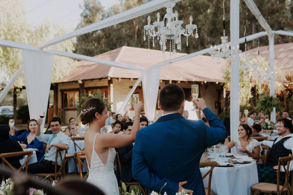 Capturando momentos del matrimonio