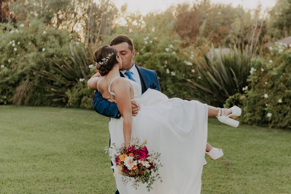 Capturando momentos del matrimonio