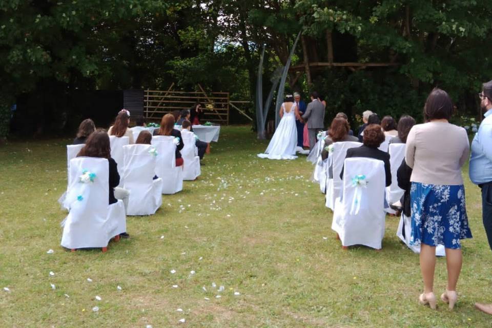 Boda al aire libre