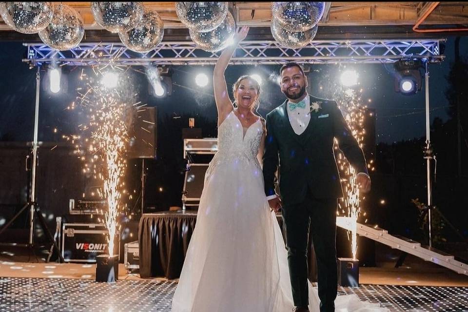 Deco Esferas + Chispa Fria