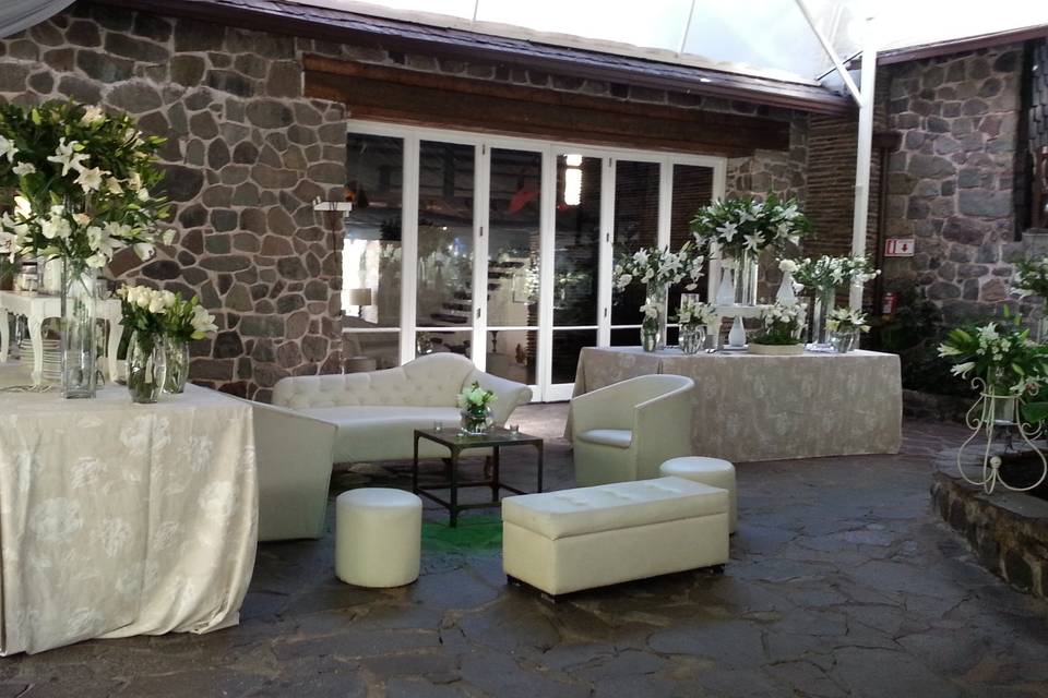 Lounge del aalón jardín cordillera