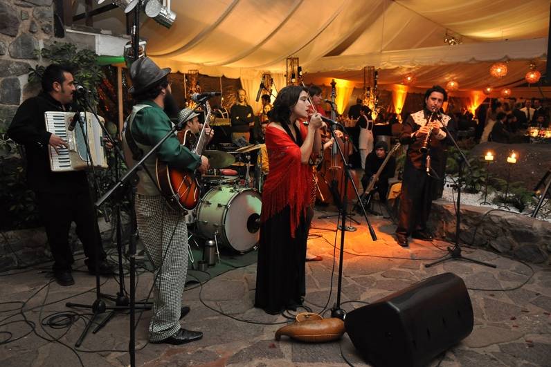 Músicos en vivo