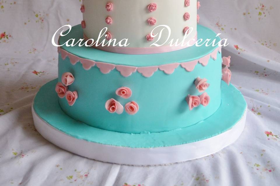 Torta shabby chic