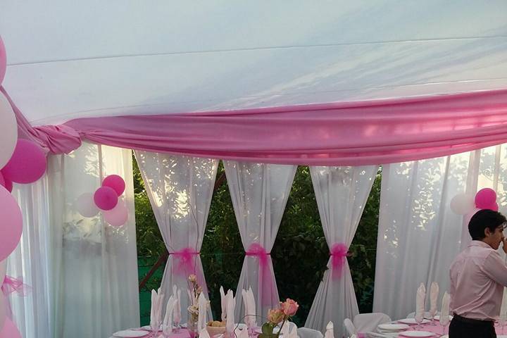 Carpa de eventos Bautizo