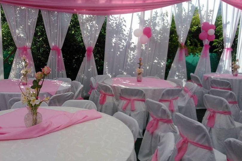 Carpa de eventos Bautizo