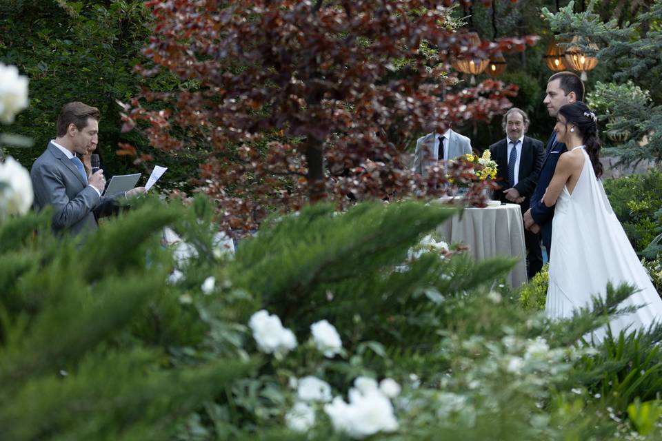 Fotos de momentos especiales durante su boda