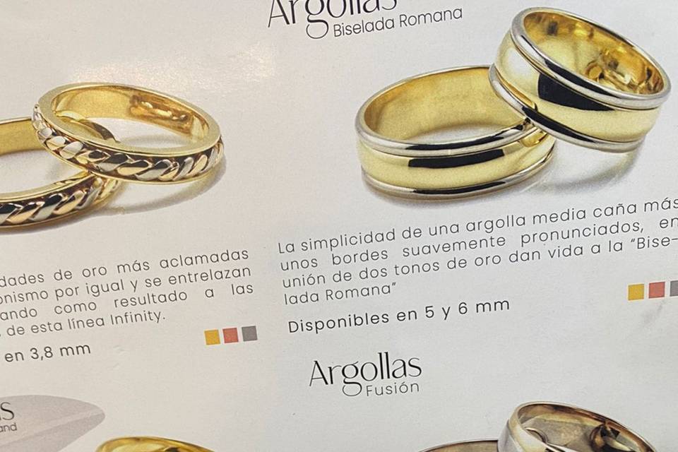 Argolla Biselada