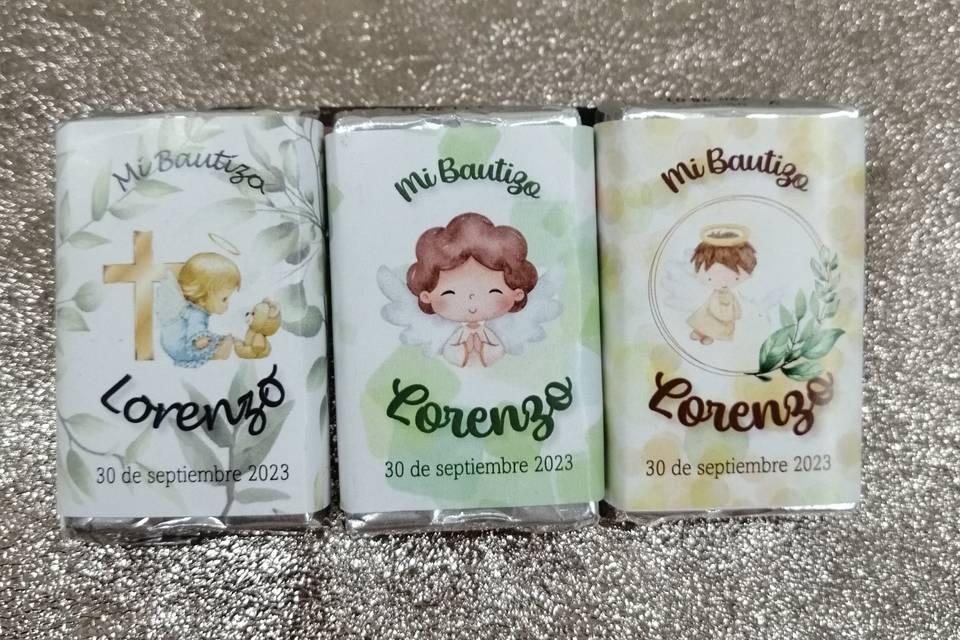 Chocolatines personalizados