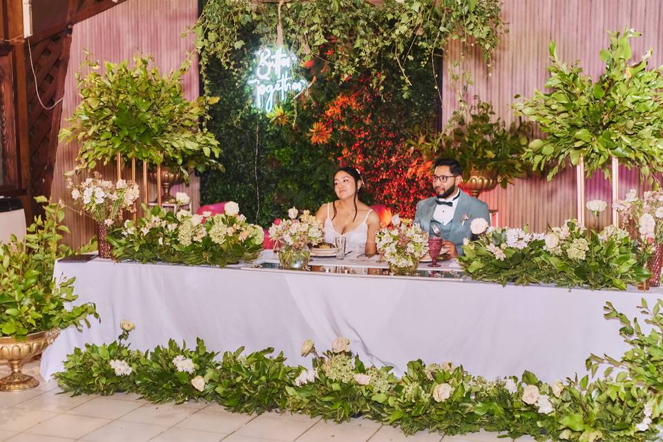 Mesa de novios