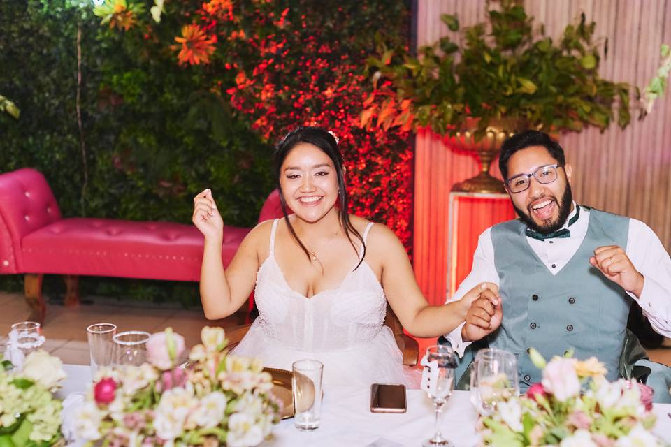 Felices nuestros novios