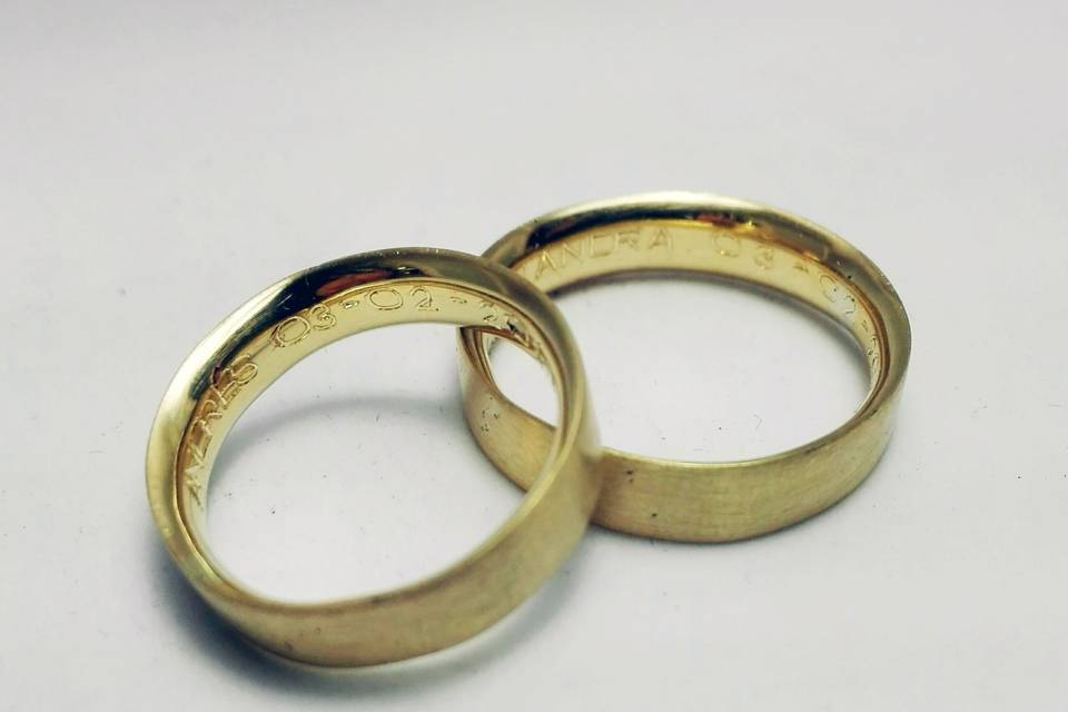 Argollas de oro