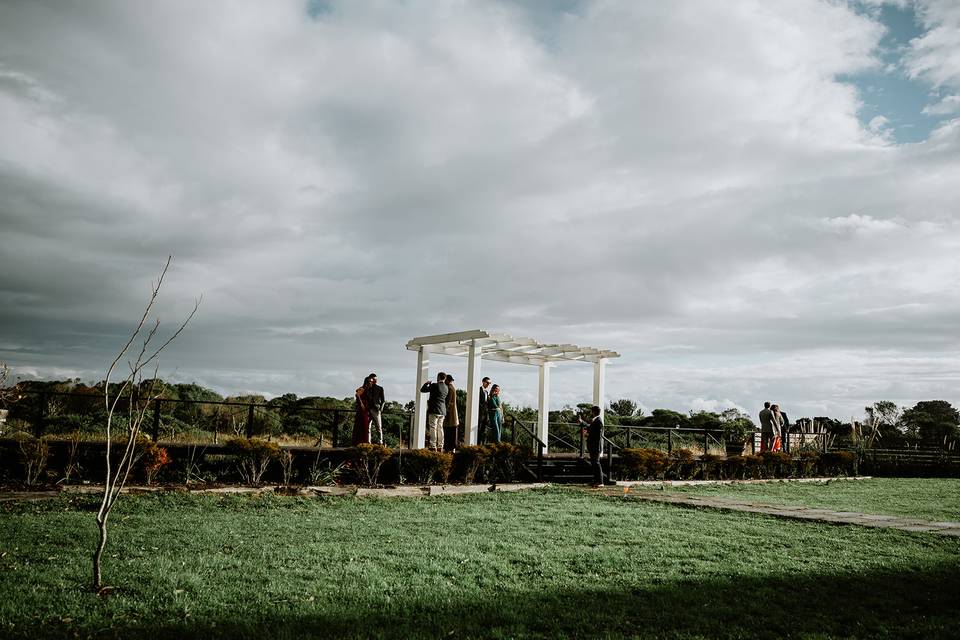 Pergola para ceremonias