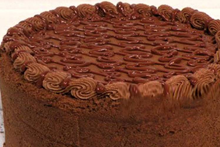 Torta de chocolate con manjar