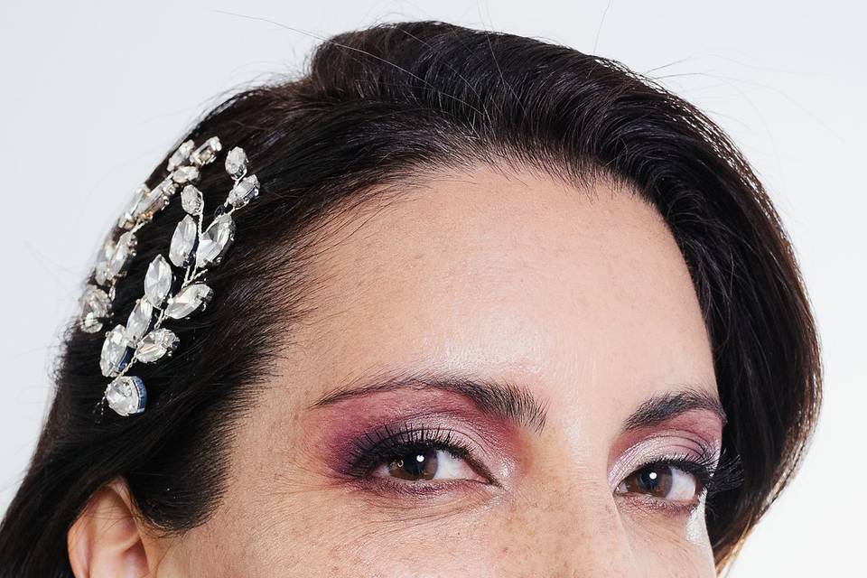 Maquillaje y peinado novia