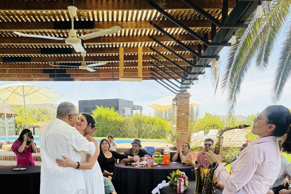 Boda feliz