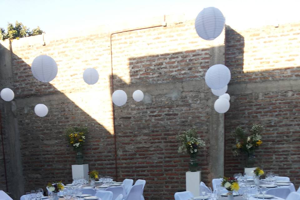 Terraza de matrimonio